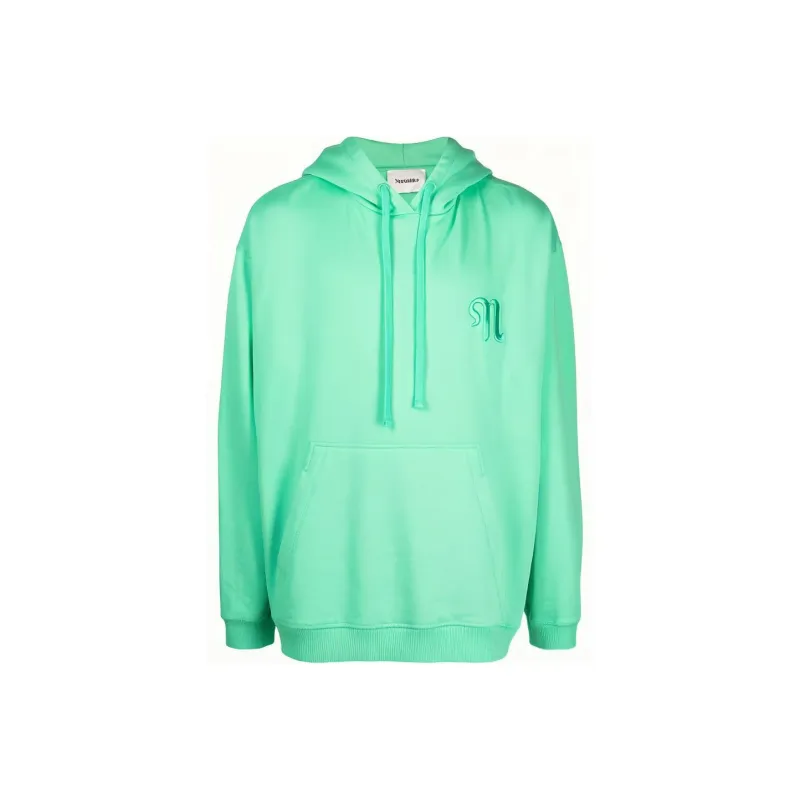 NANUSHKA Logo Embroidered Hoodie-0