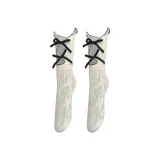 Single Pack (White Socks with Black Bowknot)