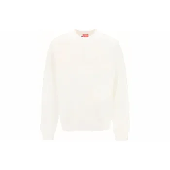 DIESEL S Rob Megoval D Logo Embroidered Sweatshirt
