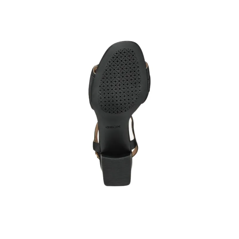 GEOX Eraklia 50 One Strap Sandals 5.5cm Women's Black-7