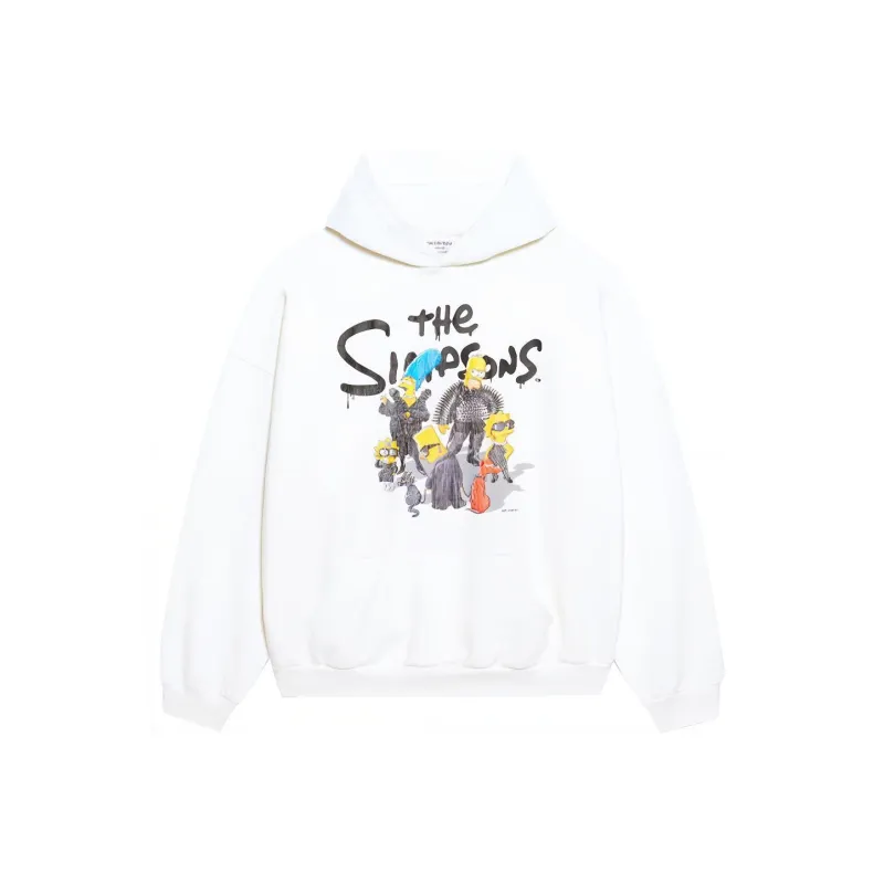 Balenciaga X The Simpsons Women'ss Wide Fit Hoodie-0