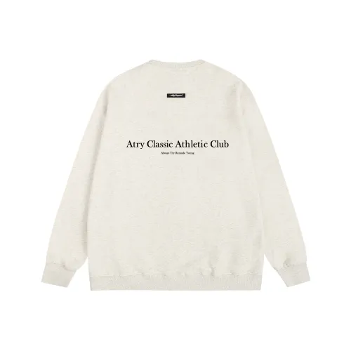 Atry Alphabet Slogan Series Sweatshirt Unisex