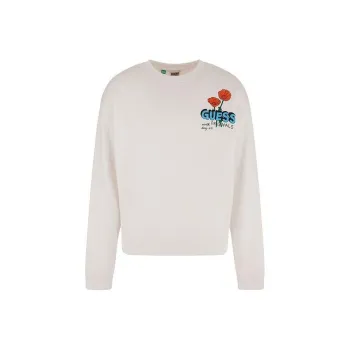 GUESS Sweatshirts Unisex White