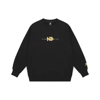 New Balance Sweatshirts Men Black