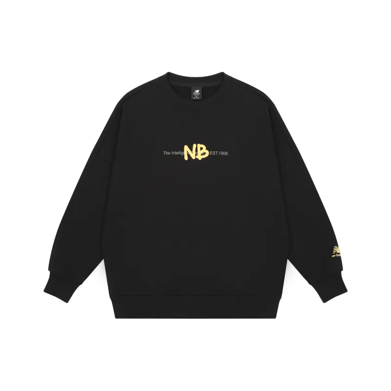 New Balance Sweatshirts Men Black-0
