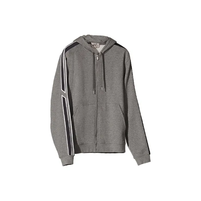 HERMES Sweatshirts Men Gray-0