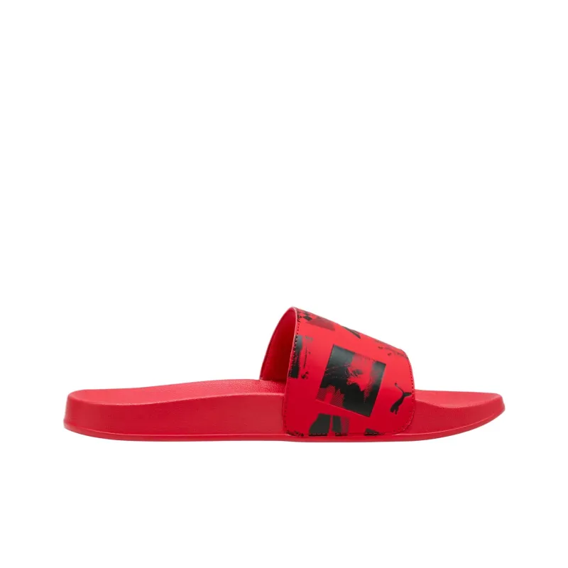PUMA F1 Slide Slippers Unisex Trendy Red-3