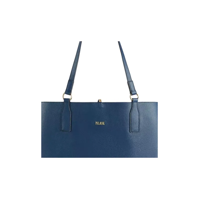 Alviero Martini Artificial Leather Tote Bag, Shopping Bag, Shoulder Bag, Handbag Regular Women's Marine Blue-2