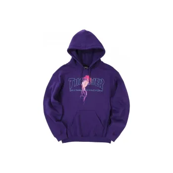 Thrasher Sweatshirts Unisex Purple