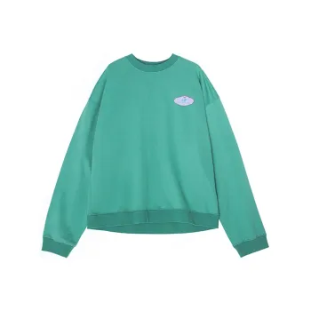 Umamiism x Coca cola Crew Neck Loose Fit Regular Sweatshirt Unisex Green