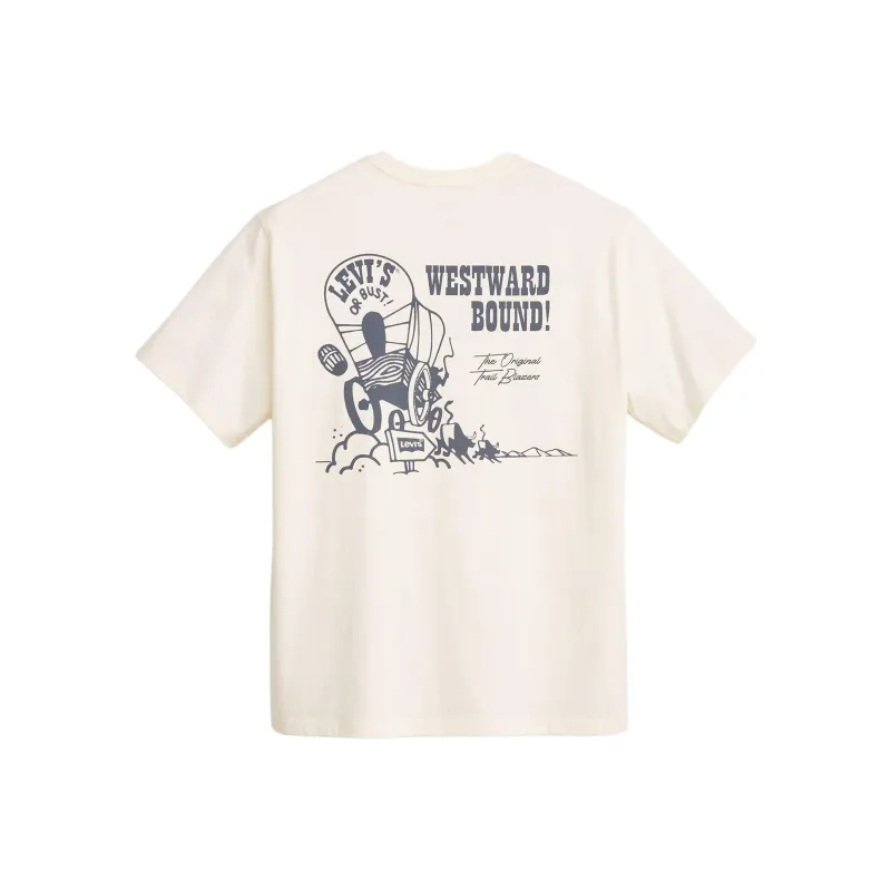 Levis T Shirts Men White-1