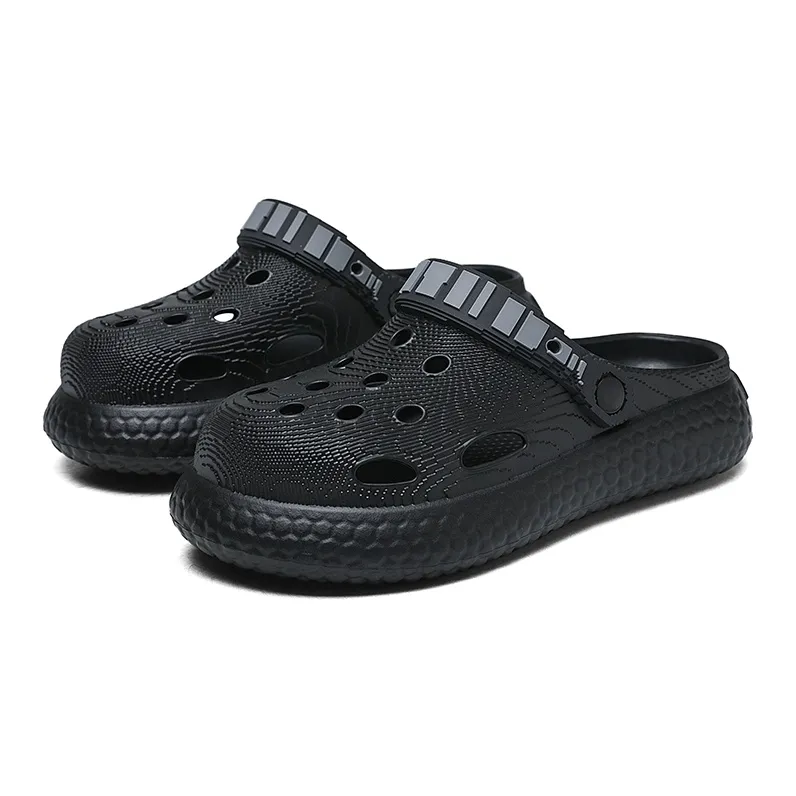 Darcy Sen Sandal Slippers Khaki/Black Gray/Khaki Black-16