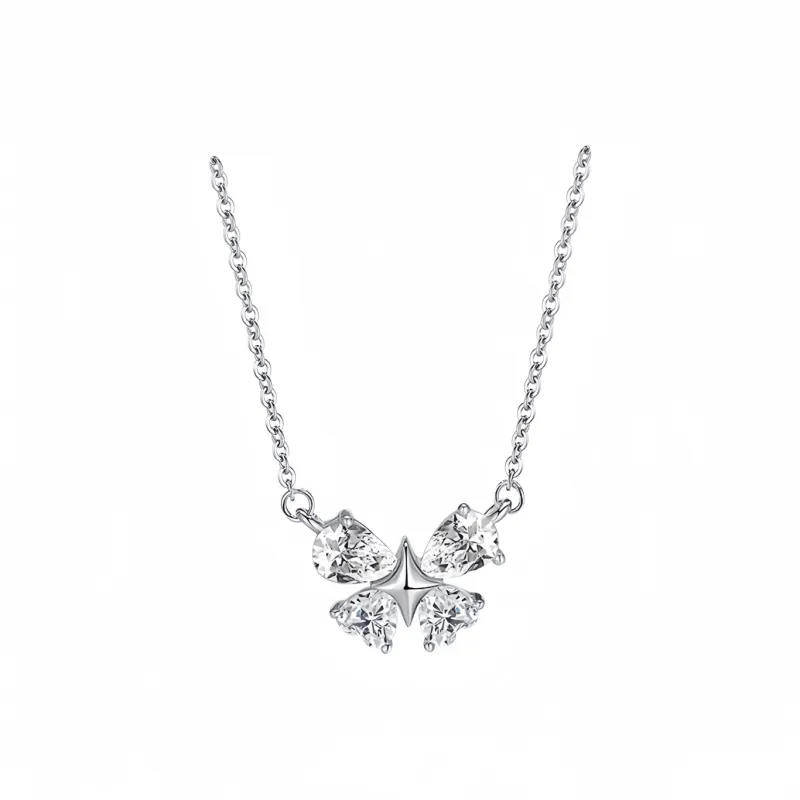 Di Su Xing S925 Silver Necklaces Women's-0