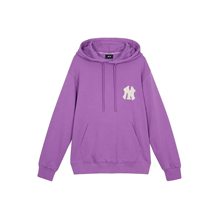 MLB Old Flower Sweatshirts Unisex Purple-0