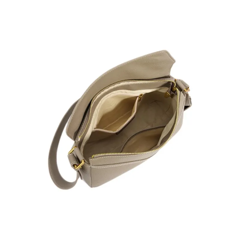 H YXIANG Cow Leather Shoulder Bag Women's Multicolor-5