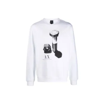 ARMANI EXCHANGE Sweatshirts Men White