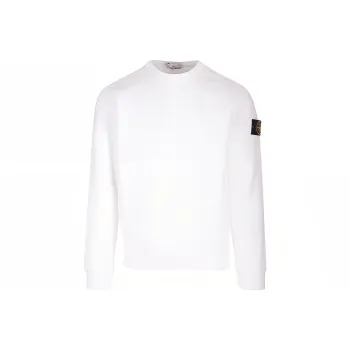 STONE ISLAND Logo Patch Crewneck Sweatshirt