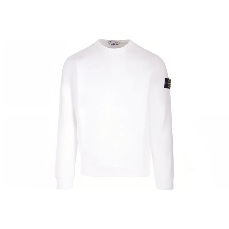 STONE ISLAND Logo Patch Crewneck Sweatshirt-0