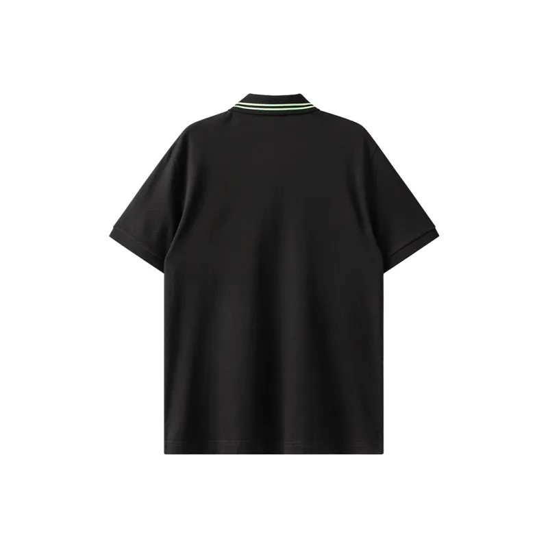 WILLIAM FOX&SONS Polo Shirt Unisex Black-1