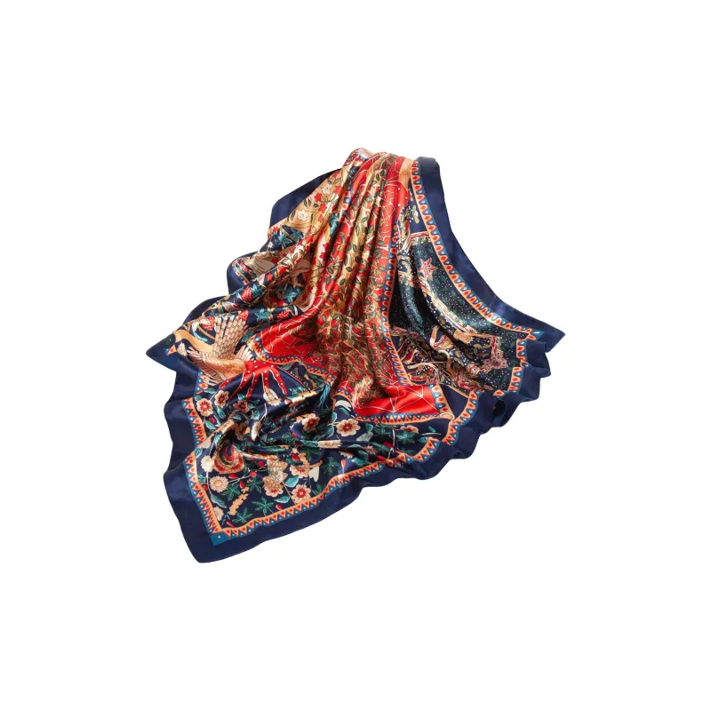 Shanghai Story 100% Polyester Silk Scarves Women's-106
