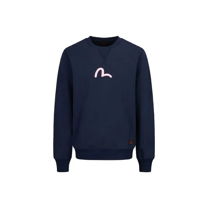 EVISU Seagull-print Crew-neck Sweatshirt-2