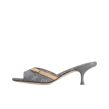 LOUIS VUITTON 6AM Slide Slippers Women's Gray