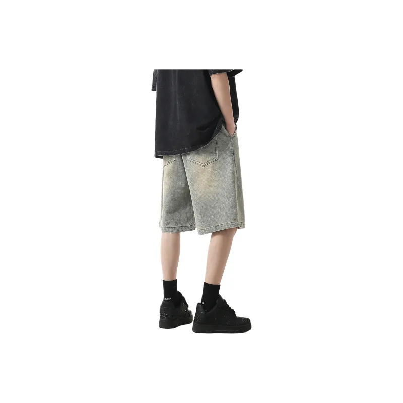 CREAZIONI LA FANTASIA E MOBILE Denim Shorts Unisex-10