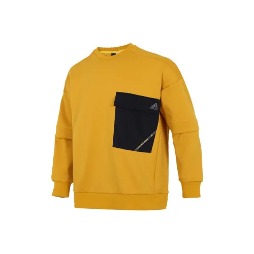 Adidas Sweatshirts Men Bright Yellow
