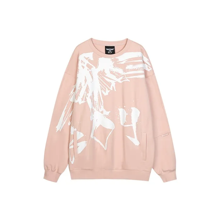 Boy London Sweatshirts Unisex Pink-0