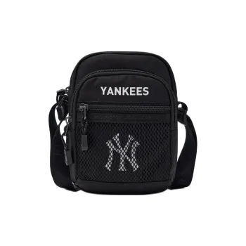 MLB Nylon Crossbody Bag, Shoulder Bag Mini Unisex Black
