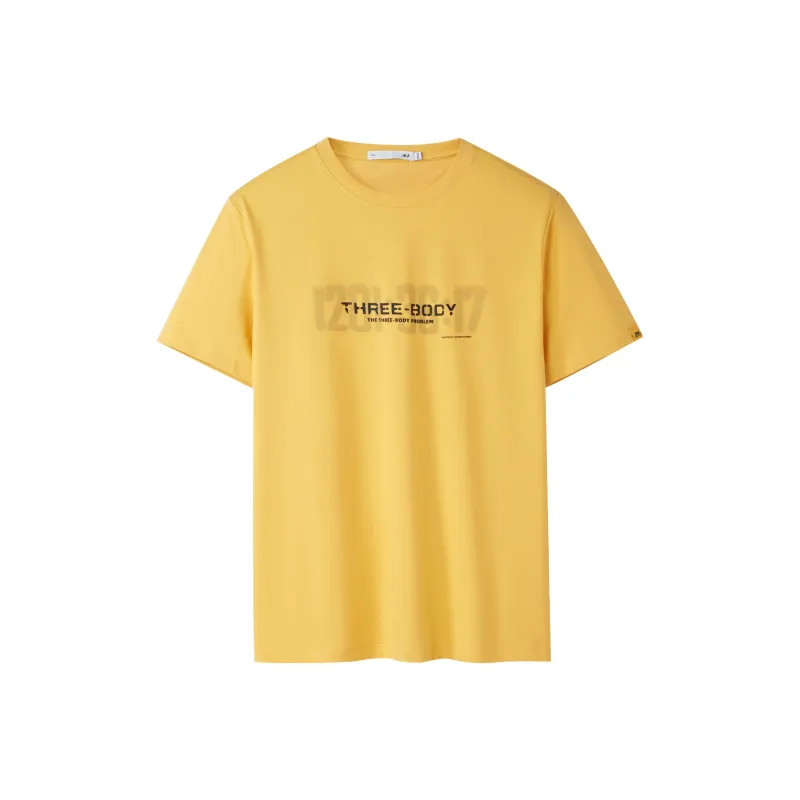 HLA Three body T Shirts Men-14