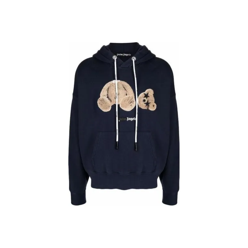 PALM ANGELS Sweatshirts Men Blue-0
