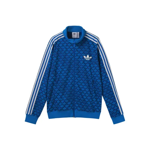 Adidas Originals ADICOLOR 70S MONOGRAM TRACK Sweatshirt Men's Blue