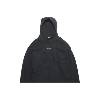 Acne Studios Logo Printed Long Sleeved Hoodie