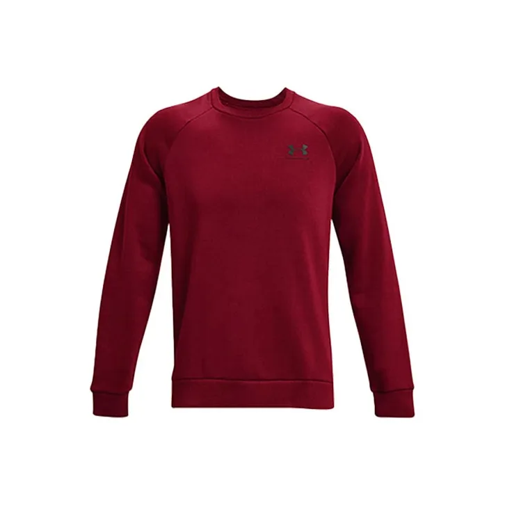 Under Armour Rival Sweatshirts Men Cordova Red-0