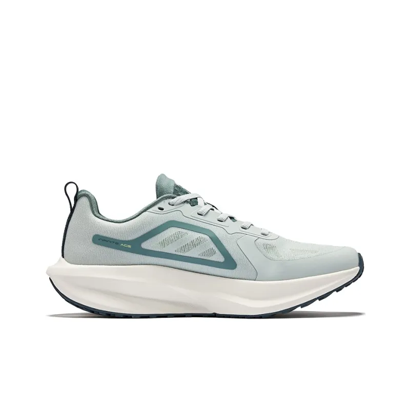 Erke Cushioning Rebound Low Top City Commute Running Shoes Men's Light Gray Green Sage Leaf-1
