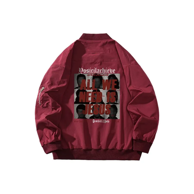 YOSICIL Jackets Coats Unisex Burgundy-7
