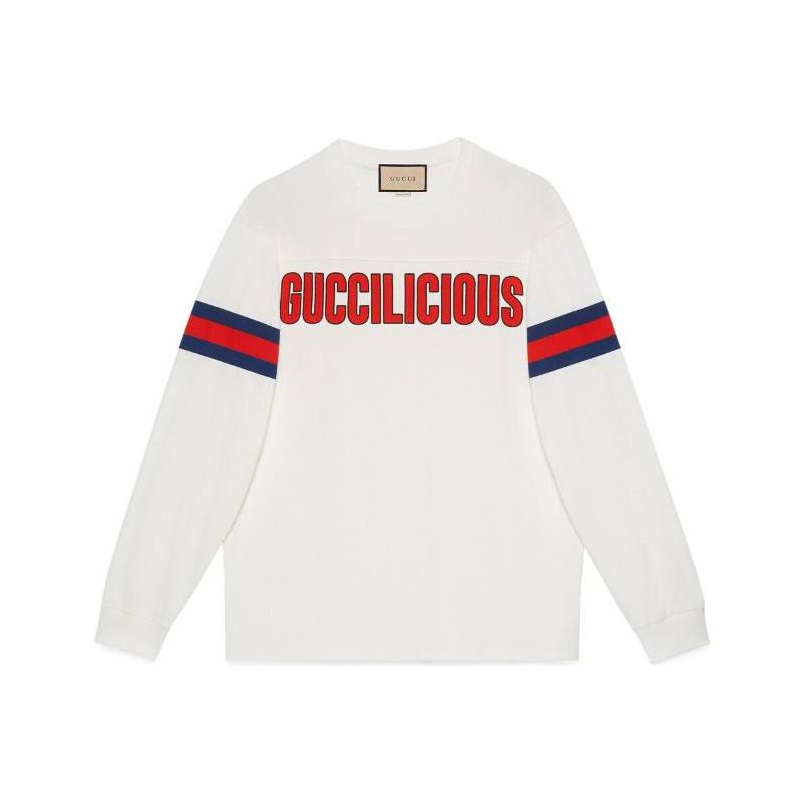 GUCCI SS23 Sweatshirt Men's White - POIZON GUCCI SS23 Sweatshirt Men's White - POIZON