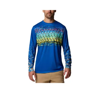 Columbia x Bentley PFG Terminal Tackle T Shirt Men's Blue