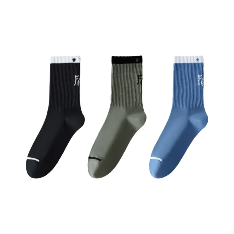MIIOW Knee High Socks Unisex 3 Pack-3