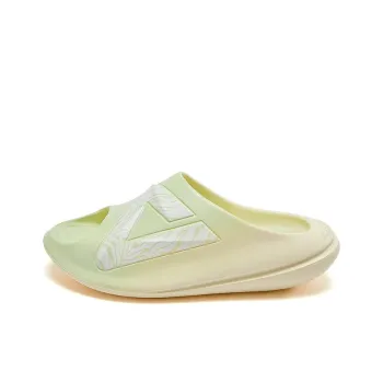 PEAK Very Small Fat Drag Quiet Slip Resistant Abrasion Resistant Slide Slippers Men's Tea Green