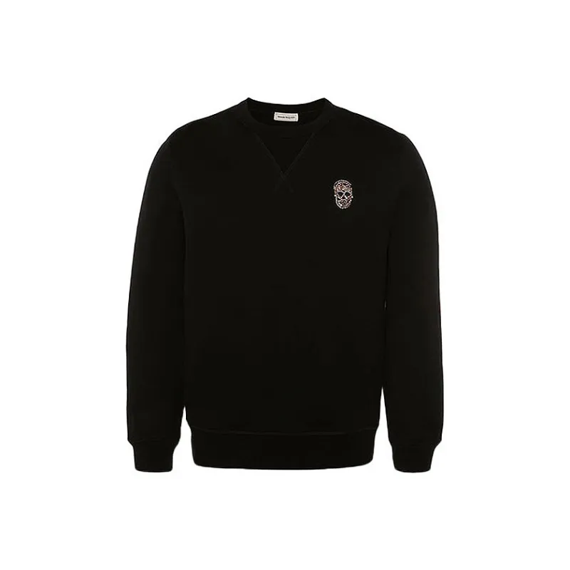 Alexander McQueen SS22 Sweatshirt Men's Black-0
