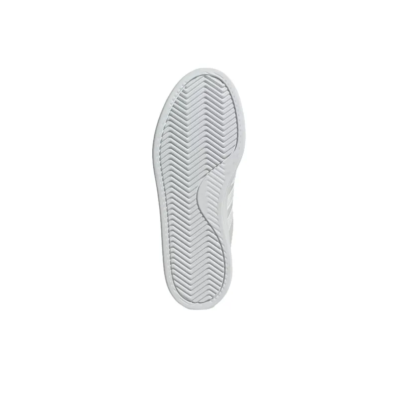Adidas GRAND COURT 2.0 Anti Slip Wear Resistant Low Top Skateboard Shoes Women's Gray White-3