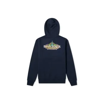 Balenciaga Bonjour Logo Popover Hoodie
