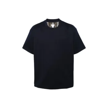 Bottega Veneta Double Layered Checked T Shirt