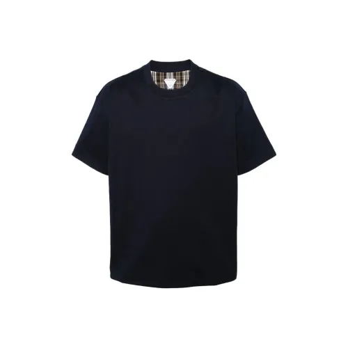 Bottega Veneta Double Layered Checked T Shirt
