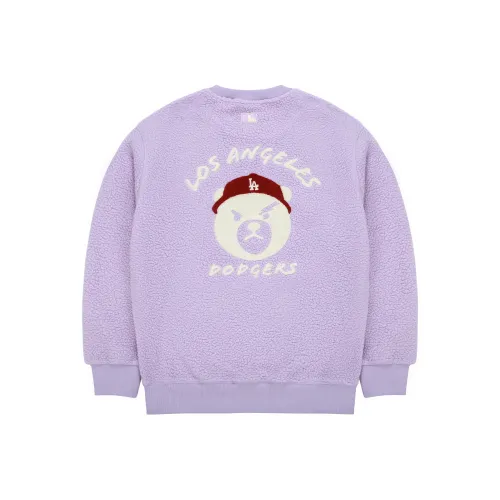 MLB Los Angeles Dodgers Sweatshirts Unisex Light Lavender