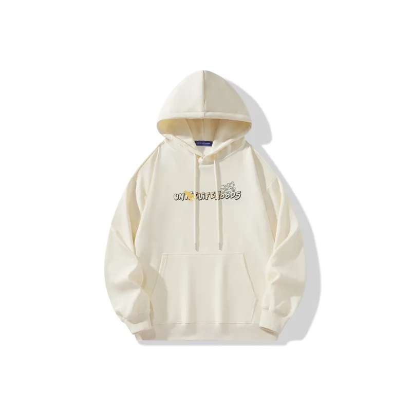 Unite Life HOODS Sweatshirt Unisex Black-27