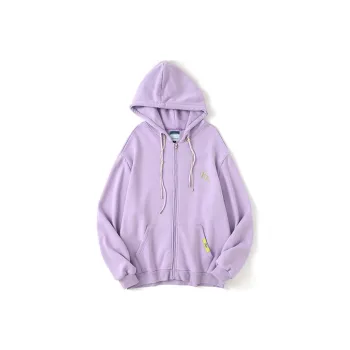 FRLMK Hooded Loose Fit Sweatshirt Unisex Purple