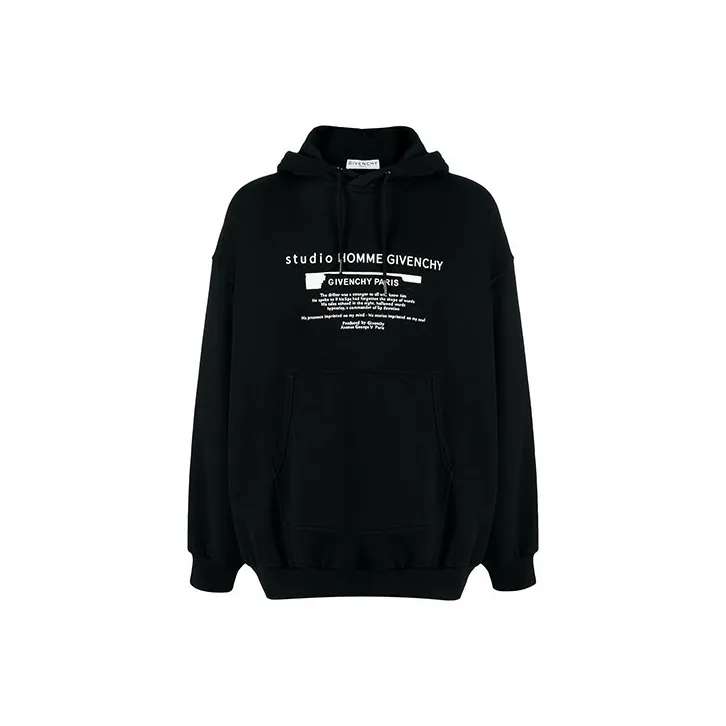 Givenchy Studio Homme Oversized Hoodie-0